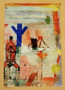 小さな汽船 作： Paul Klee